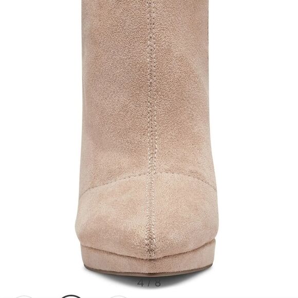 Jessica Simpson Valyn Faux Suede  Bootie in Cheyenne - Picture 5 of 11